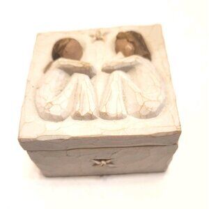 Vintage Willow Tree Susan Lordi Demdaco Friendship Trinket Box 2003